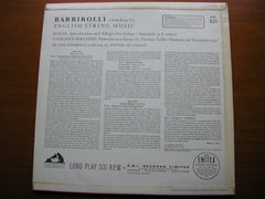 BARBIROLLI CONDUCTS ENGLISH MUSIC FOR STRINGS: ELGAR / VAUGHAN WILLIAMS   BARBIROLLI / SINFONIA OF LONDON / ALLEGRI QUARTET ASD 521