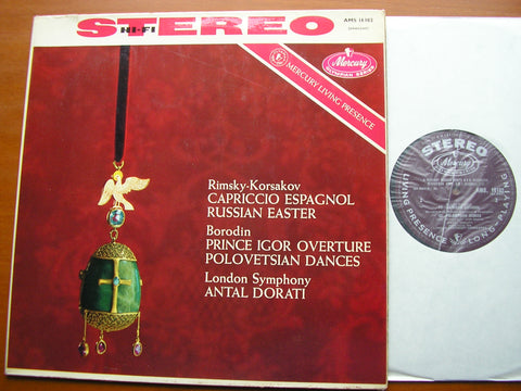 BORODIN / RIMSKY-KORSAKOV: ORCHESTRAL WORKS     DORATI / LONDON SYMPHONY     AMS 16102