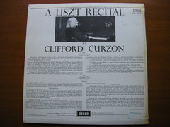 LISZT: SONATA IN B Minor / BERCEUSE / LIEBESTRAUM / GNOMENREIGEN    CLIFFORD CURZON   SXL 6076