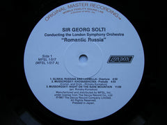 ROMANTIC RUSSIA: ORCHESTRAL WORKS BY GLINKA / BORODIN / MUSSORGSKY     SOLTI / LONDON SYMPHONY   MFSL 1-517