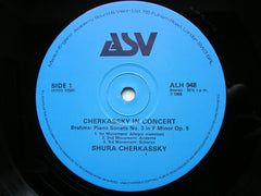 CHERKASSKY IN CONCERT: BRAHMS Piano Sonata No. 3 / SCHUBERT Sonata No. 13    ALH 948