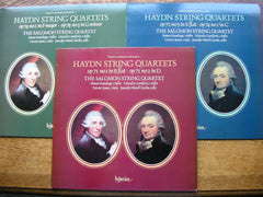 HAYDN: STRING QUARTETS Op. 71 & Op. 74    SALOMON STRING QUARTET   3 LP