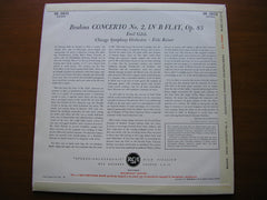BRAHMS: PIANO CONCERTO No. 2     GILELS / CHICAGO SYMPHONY / REINER    SB 2032