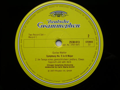 MAHLER: SYMPHONY No. 9      GIULINI / CHICAGO SYMPHONY    2707 097