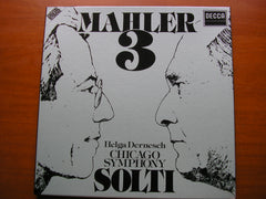 MAHLER: SYMPHONY No. 3     DERNESCH / CHICAGO SYMPHONY / SOLTI     D281D2