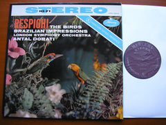 RESPIGHI: THE BIRDS / BRAZILIAN IMPRESSIONS   ANTAL DORATI / LONDON SYMPHONY  SR 90153