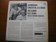 RACHMANINOV: PIANO CONCERTO No. 2     VAN CLIBURN / CHICAGO SYMPHONY / REINER    SB 6502