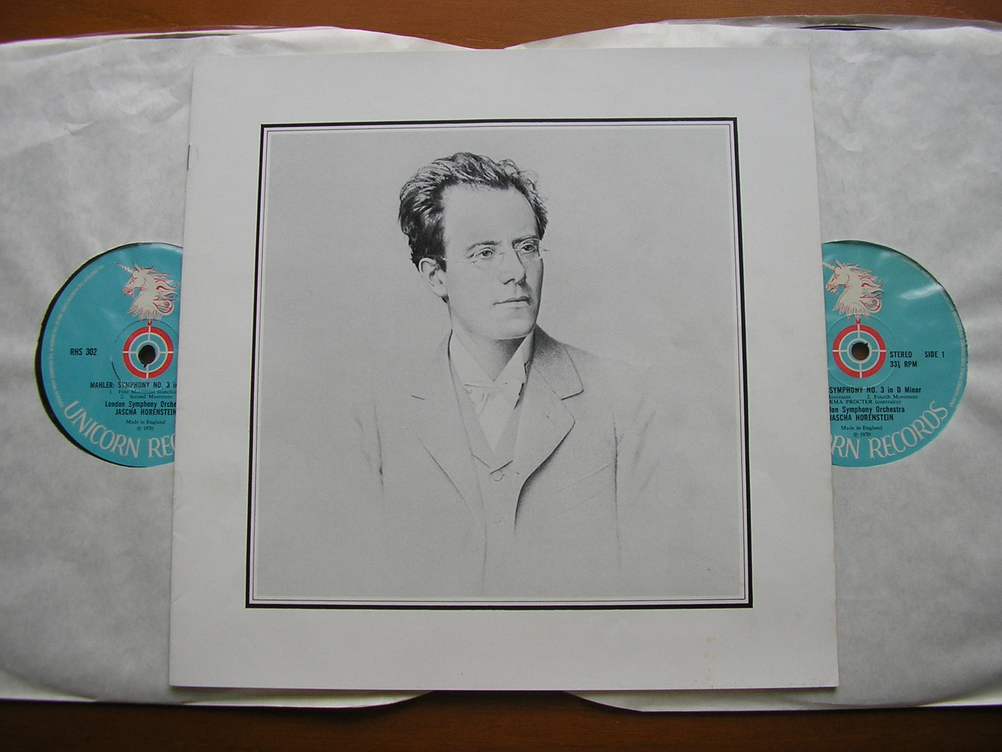 MAHLER: SYMPHONY No. 3      PROCTER / LONDON SYMPHONY / JASCHA HORENSTEIN     RHS 302 / 3