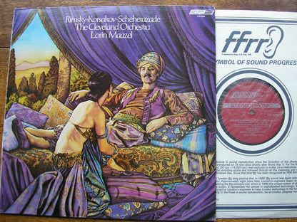 RIMSKY - KORSAKOV: SCHEHERAZADE   LORIN MAAZEL / CLEVELAND ORCHESTRA    CS 7098