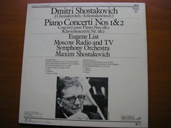 SHOSTAKOVICH: PIANO CONCERTOS Nos. 1 & 2    LIST / MOSCOW RADIO SYMPHONY / MAXIM SHOSTAKOVICH    76822