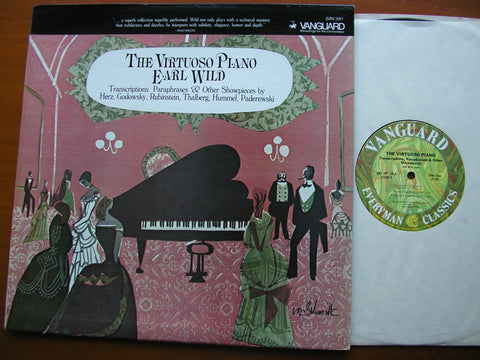 THE VIRTUOSO PIANO: HERZ / HUMMEL / PADEREWSKI / GODOWSKY / RUBINSTEIN / THALBERG       EARL WILD   SRV 391