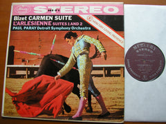 BIZET: CARMEN Suite / L'ARLESIENNE Suites 1 & 2       PARAY / DETROIT SYMPHONY     SR 90001