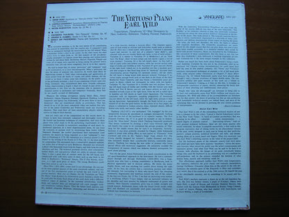 THE VIRTUOSO PIANO: HERZ / HUMMEL / PADEREWSKI / GODOWSKY / RUBINSTEIN / THALBERG       EARL WILD   SRV 391