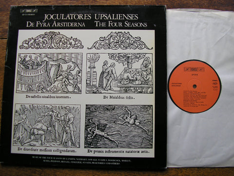 JOCULARES UPSALIENSES   The Four Seasons   SONGS / INSTRUMENTAL PIECES    BIS LP 75