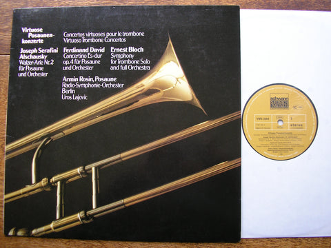 TROMBONE CONCERTOS:  ALSCHAUSKY / DAVID / BLOCH    ROSIN / BRSO / LAJOVIC   VMS 2064