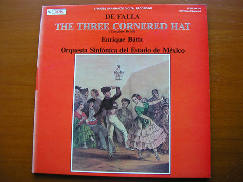 FALLA: THE THREE CORNERED HAT     ENRIQUE BATIZ / MEXICAN STATE SYMPHONY   VCDM 1000.170