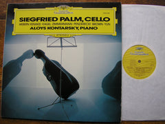 SIEGFRIED PALM PLAYS 20th CENTURY MUSIC FOR CELLO   WEBERN / XENAKIS / KAGEL / ZIMMERMANN / PENDERECKI     2530 562