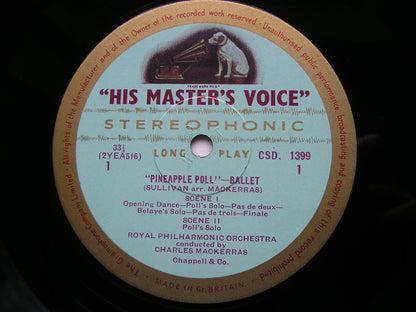 SULLIVAN - MACKERRAS: PINEAPPLE POLL     MACKERRAS / ROYAL PHILHARMONIC    CSD 1399