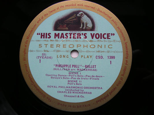 SULLIVAN - MACKERRAS: PINEAPPLE POLL     MACKERRAS / ROYAL PHILHARMONIC    CSD 1399