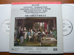 ELGAR: FALSTAFF / THE SANGUINE FAN / FANTASIA & FUGUE     SIR ADRIAN BOULT / LONDON PHILHARMONIC     MFSL 2-501