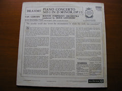 BRAHMS: PIANO CONCERTO No. 1    VAN CLIBURN / BOSTON SYMPHONY / LEINSDORF    SB 6586