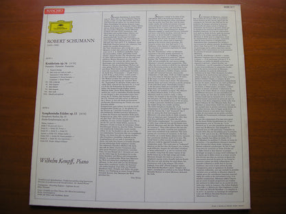 SCHUMANN: KREISLERIANA / SYMPHONISCHE ETUDEN      WILHELM KEMPFF    2530 317