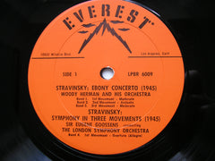 STRAVINSKY: EBONY CONCERTO / SYMPHONY in 3 MOVEMENTS    HERMAN / WHO / GOOSSENS / LONDON SYMPHONY    SDBR 3009