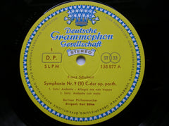 SCHUBERT: SYMPHONY No. 9 'Great C major'         KARL BOHM / BERLIN PHILHARMONIC    138 877