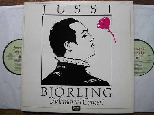 JUSSI BJORLING MEMORIAL CONCERT   NILSSON / DI STEFANO / GEDDA / MERRILL / FISICHELLA /  McCRACKEN    SLT 33275 / 6