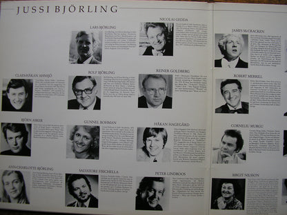 JUSSI BJORLING MEMORIAL CONCERT   NILSSON / DI STEFANO / GEDDA / MERRILL / FISICHELLA /  McCRACKEN    SLT 33275 / 6