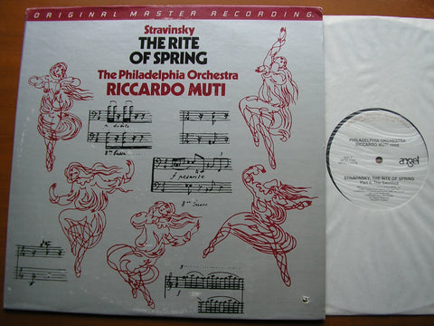 STRAVINSKY: THE RITE OF SPRING     MUTI / PHILADELPHIA ORCHESTRA    MFSL 1 - 519