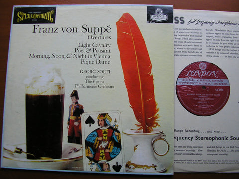 SUPPE: OVERTURES   GEORG SOLTI / VIENNA PHILHARMONIC ORCHESTRA     CS 6146