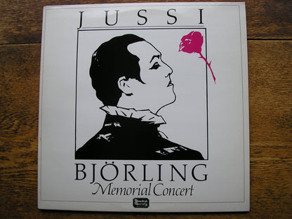JUSSI BJORLING MEMORIAL CONCERT   NILSSON / DI STEFANO / GEDDA / MERRILL / FISICHELLA /  McCRACKEN    SLT 33275 / 6