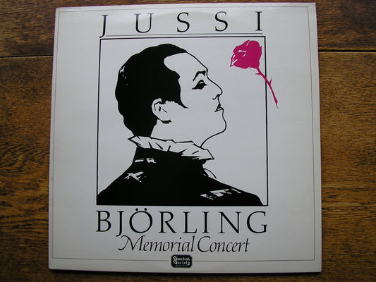 JUSSI BJORLING MEMORIAL CONCERT   NILSSON / DI STEFANO / GEDDA / MERRILL / FISICHELLA /  McCRACKEN    SLT 33275 / 6