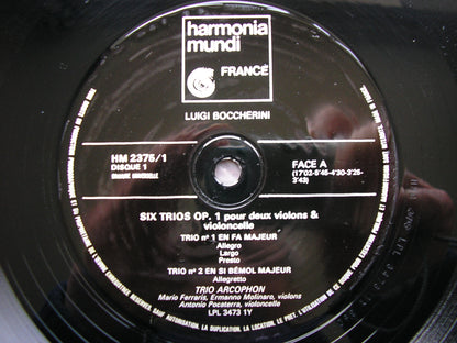 BOCCHERINI: THE SIX TRIOS Op. 1   FERRARAS / MOLINARO / POCATERRA     HM 2375