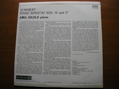 SCHUBERT: PIANO SONATAS Nos. 14 & 17     EMIL GILELS     SB 6668