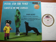 PROKOFIEV: PETER & THE WOLF / SAINT-SAENS: CARNIVAL OF THE ANIMALS    KURTZ / PHILHARMONIA    ASD 299