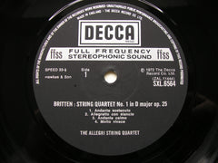 BRITTEN: STRING QUARTETS Nos. 1 & 2     ALLEGRI STRING QUARTET   SXL 6564