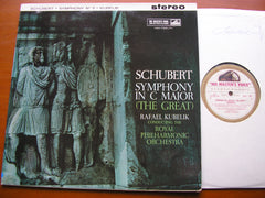 SCHUBERT: SYMPHONY No. 9 'The Great C major'      KUBELIK / ROYAL PHILHARMONIC    ASD 325