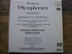 BEETHOVEN: THE NINE SYMPHONIES / TWO OVERTURES   SOLOISTS / DRESDEN PHILHARMONIC / HERBERT KEGEL   95 040 1 - 8