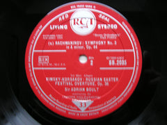 RACHMANINOV: SYMPHONY No. 3 / RIMSKY-KORSAKOV: RUSSIAN EASTER OVERTURE    BOULT / LONDON PHILHARMONIC   SB 2035