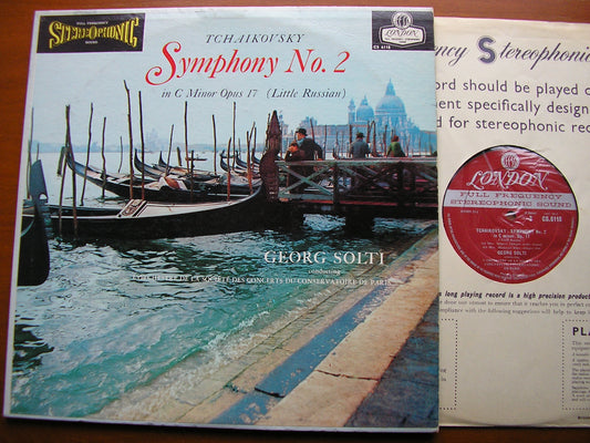 TCHAIKOVSKY: SYMPHONY No. 2 'Little Russian'   SOLTI / PARIS CONSERVATOIRE   CS 6118