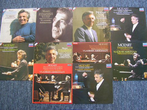 MOZART: THE PIANO CONCERTOS      VLADIMIR ASHKENAZY / PHILHARMONIA   10 LP