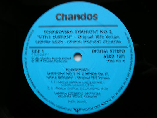 TCHAIKOVSKY: SYMPHONY No. 2 'Little Russian' Original 1872 version   SIMON / LONDON SYMPHONY  ABRD 1071