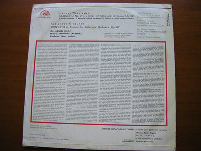 WIENIAWSKI: VIOLIN CONCERTO No. 2 / GLAVUNOV: VIOLIN CONCERTO     IDA HAENDEL / PRAGUE SYMPHONY / SMETACEK   SUA ST 50687