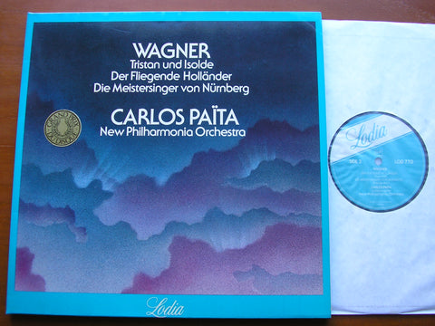 WAGNER: TRISTAN & ISOLDE Prelude & Liebestod / OVERTURE The Flying Dutchman / MASTERSINGERS Prelude       PAITA / NEW PHILHARMONIA     LOD 770