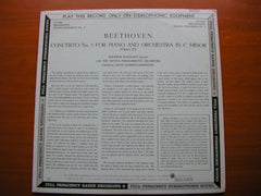 BEETHOVEN: PIANO CONCERTO No. 3     BACKHAUS / VIENNA PHILHARMONIC / SCHMIDT-ISSERSTEDT    CS 6094