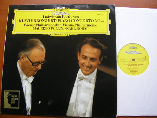 BEETHOVEN: PIANO CONCERTO No. 4      POLLINI / VIENNA PHILHARMONIC / BOHM   2530 791