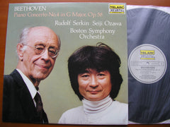 BEETHOVEN: PIANO CONCERTO No. 4    SERKIN / BOSTON SYMPHONY ORCHESTRA / OZAWA    DG 10064