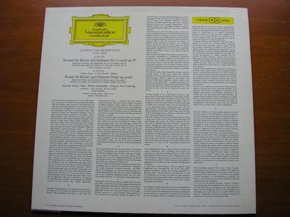 BEETHOVEN: PIANO CONCERTO No. 3 / RONDO in B     RICHTER / VIENNA SYMPHONY / SANDERLING   138 848